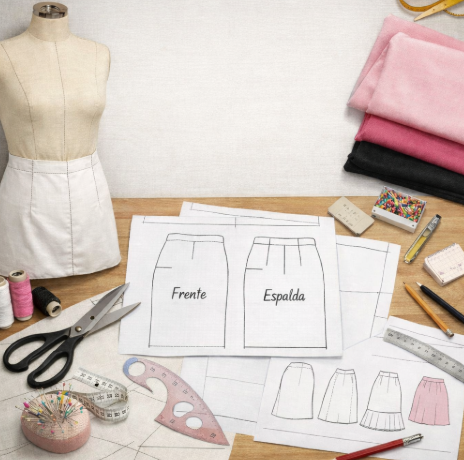 Patronaje básico I: Faldas